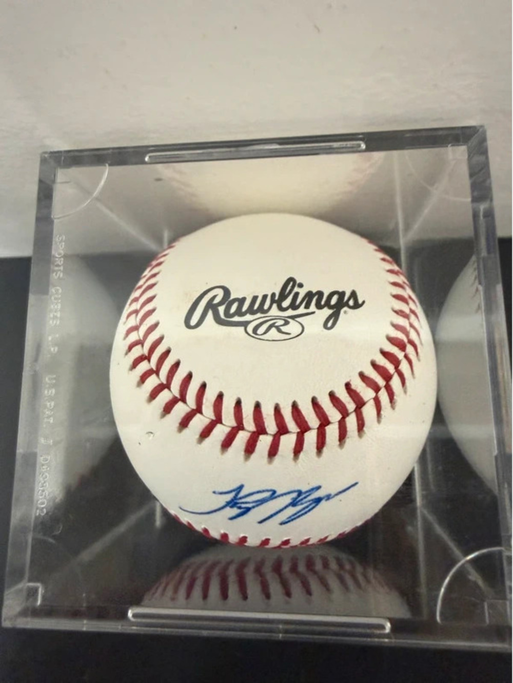 Ryan Braun Autographed Rawlings in Case